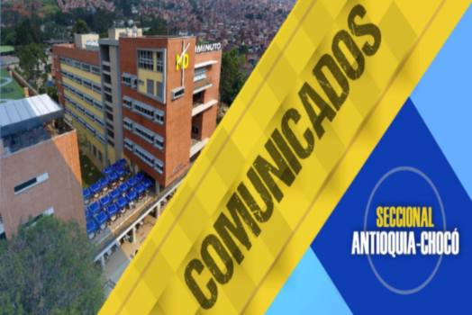 Modalidad de estudio primer semestre 2021 en UNIMINUTO Antioquia-Chocó Vista aérea edifició UNIMINUTO sede Bello