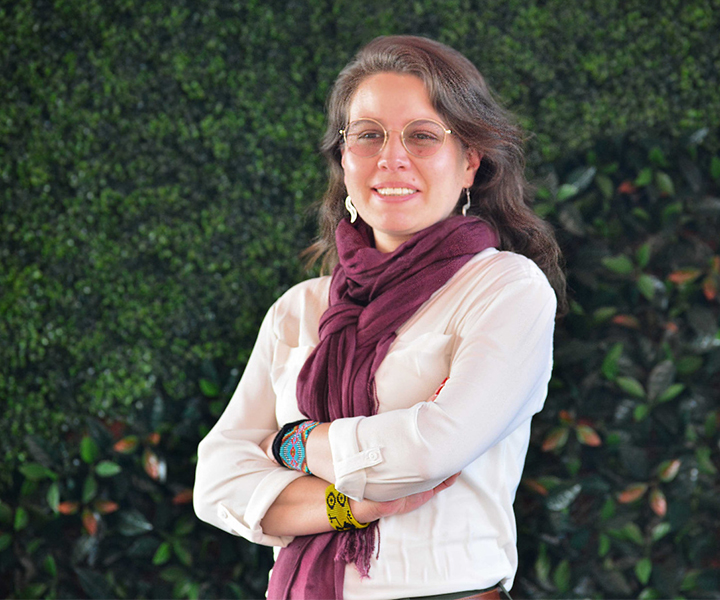 Catalina Campuzano recibió el reconocimiento a Egresados Universidad de La Salle en la Facultad de Ciencias de la Educación en la categoría de Trayectoria Profesional. Profesora Catalina Campuzano