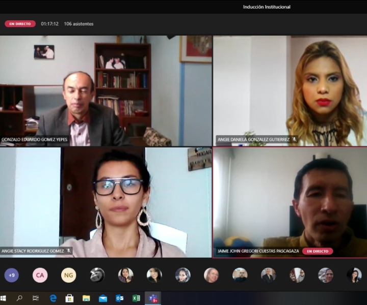 A través de varias sesiones virtuales, UNIMINUTO Bogotá – Presencial, llevó a cabo la jornada de inducción a los estudiantes que inician su formación universitaria en el segundo semestre de 2021. ¡Bienvenidos! Pastoral e Identidad Misional de UNIMINUTO Bogotá - Presencial, dio la bienvenida a los estudiantes que inician sus estudios en el segundo semestre de 2021.