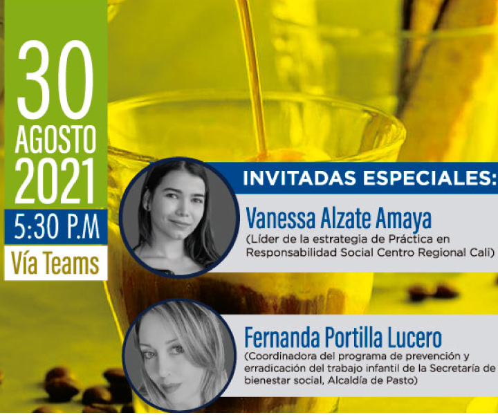 Evento de Café Social 3 de la rectoría suroccidente Invitación 3er café social de la rectoría suroccidente