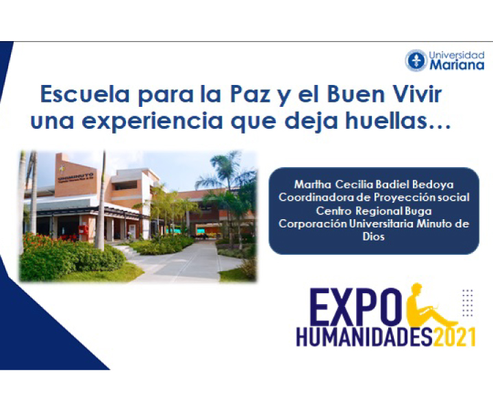 Participación de UNIMINUTO Suroccidente en eventos regionales Participación de UNIMINUTO Suroccidente en el Expo Humanidades