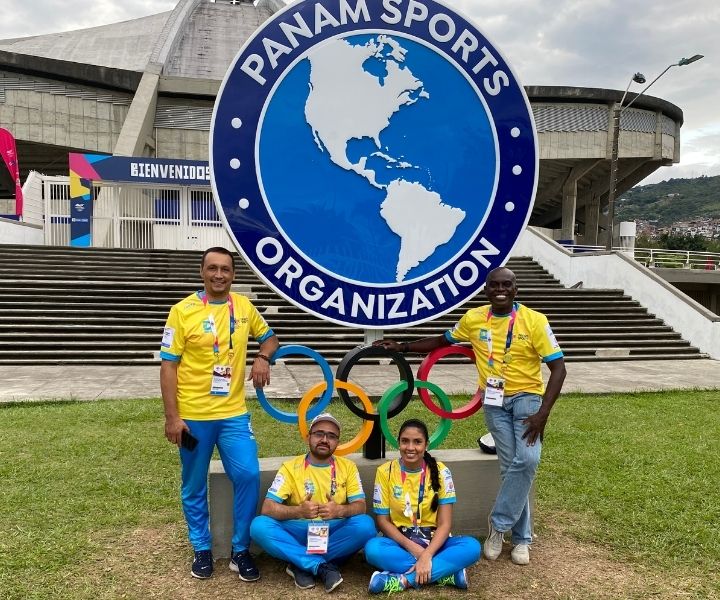 El equipo de Voluntariados de UNIMINUTO en los Juegos Panamericanos Junior, Cali - Valle 2021 Voluntarios de UNIMINUTO en Juegos Panamericanos Junior