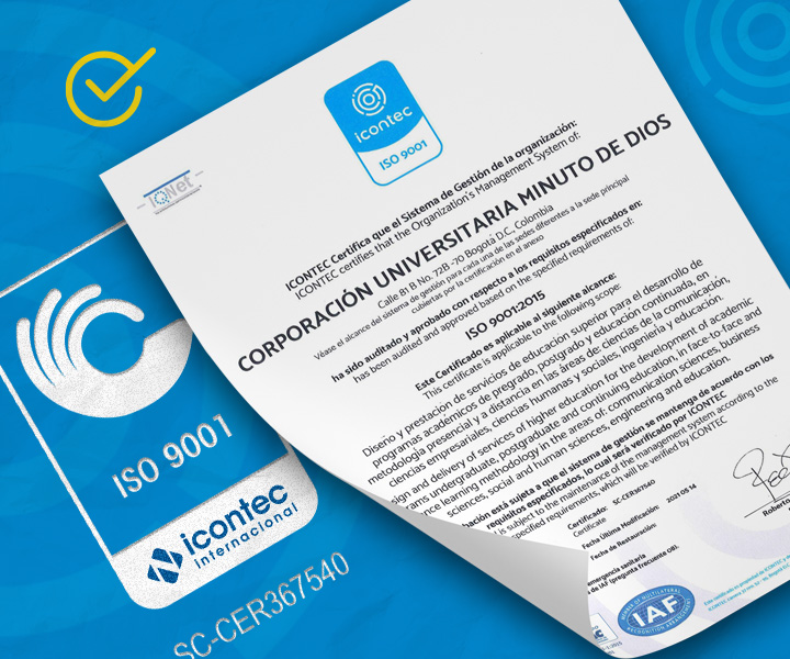 Renovación ISO 9001:2015 UNIMINUTO Cundinamarca Renovación ISO 9001:2015 UNIMINUTO Cundinamarca