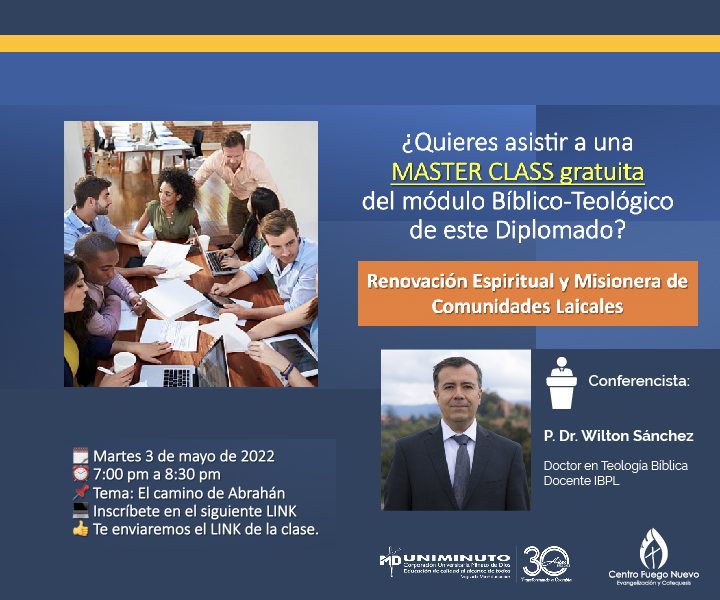 Participa en nuestra Masterclass Participa en nuestra Masterclass