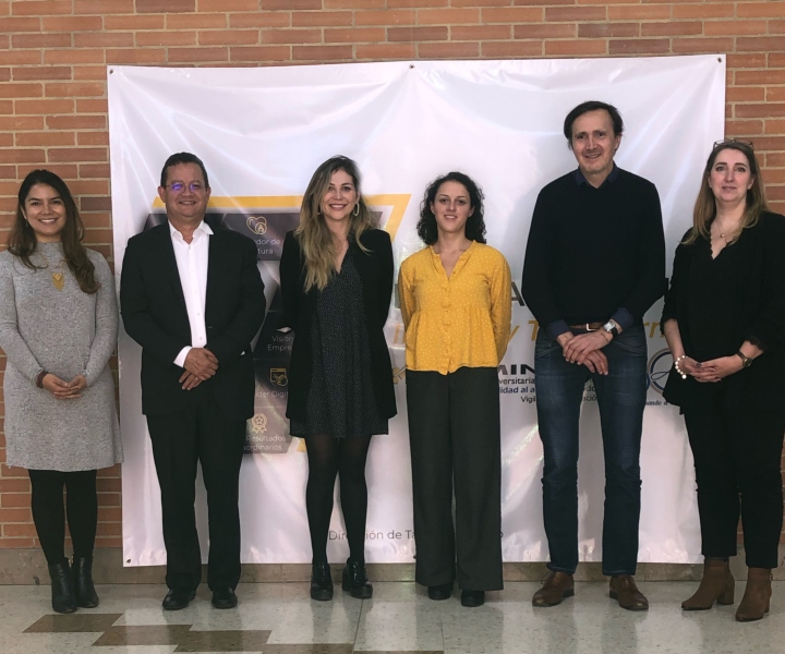 Delegación de la Embajada francesa visita a UNIMINUTO con propósitos de acercamiento Equipo directivo de UNIMINUTO y Embajada Francesa
