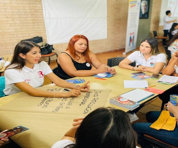 UNIMINUTO presente en la Ruta M Una de las Mesas de Trabajo instaladas en la Biblioteca de UNIMINUTO Girardot.