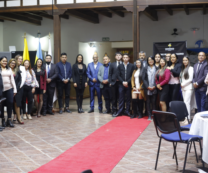 Tercera edición de los Premios de Proyección Social - Noche de Galardones Asistentes a la Noche de Galardones de UNIMINUTO Centro Regional Madrid