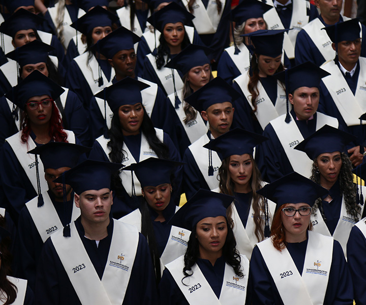 En modalidad cuatrimestral, 195 estudiantes lograron sus propósitos formativos Graduandos de UNIMINUTO en la ceremonia