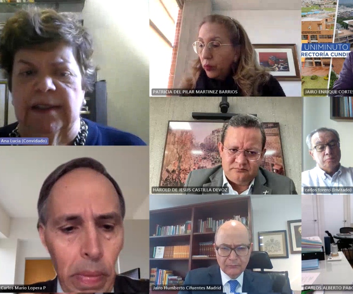Participantes en el webinar Participantes en el webinar
