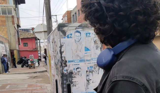 Muestra de la contaminación visual en el municipio de Soacha