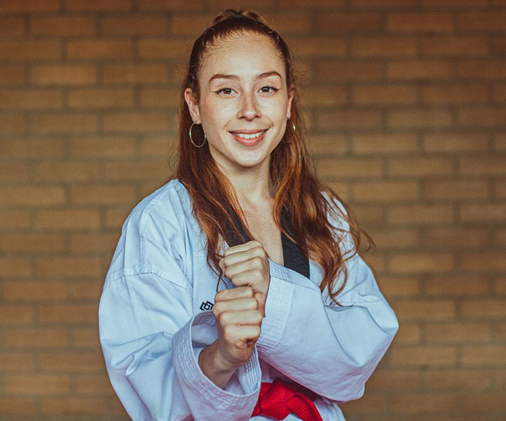 Mariana Henao, estudiante del programa de Psicología 
