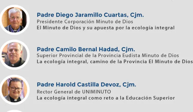  Invitados al foro ecología integral 