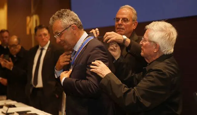 Fernando Ojalvo Prieto  recibió la Orden al Mérito Universitario UNIMINUTO, en el grado de Gran Cruz.