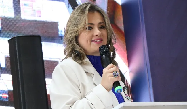 Edna Bonilla, secretaria de Educación de Bogotá.