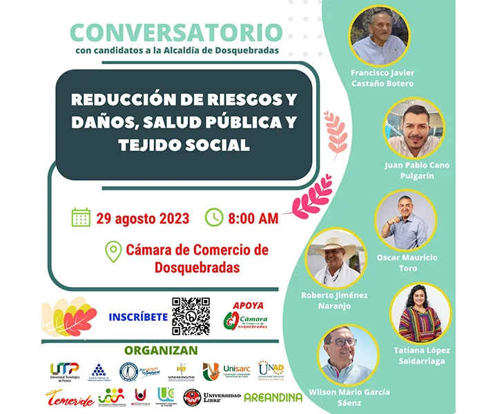Tarjeta invitación a evento
