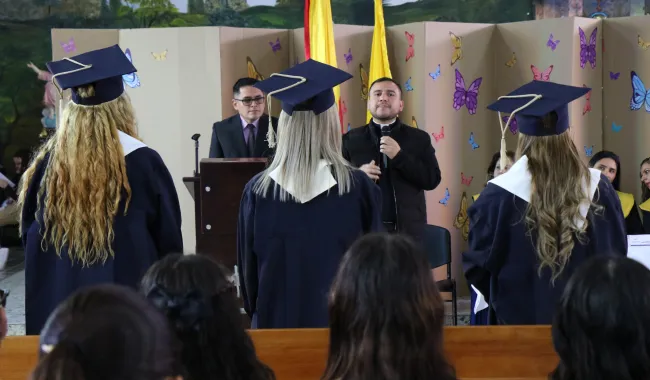 Oración a cargo del P. Oscar Rodríguez, cjm, Director Pastoral e Identidad Misional