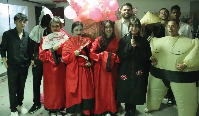 Muestra cultural de estudiantes