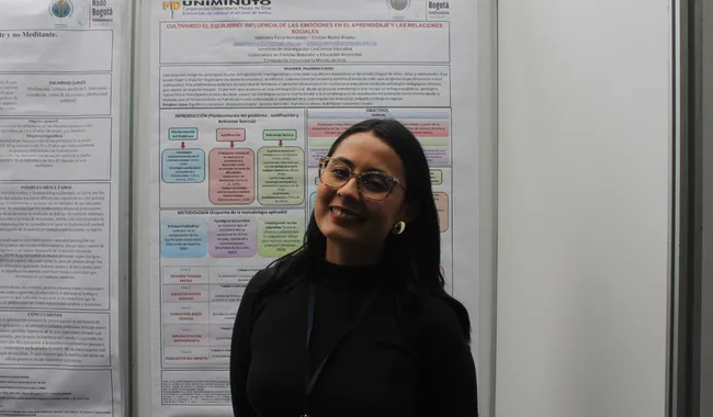 Estudiante investigadora de los semilleros de investigación UNIMINUTO