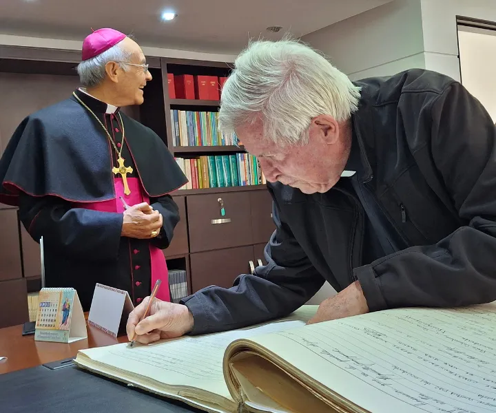 Firma de la alianza entre UNIMINUTO y la Diócesis de Chiquinquirá