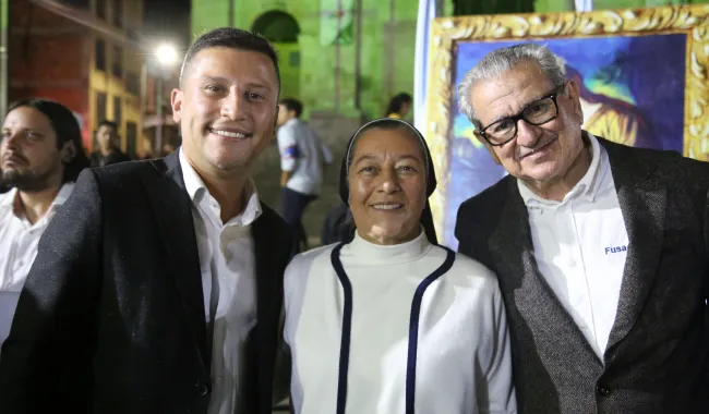 Victor Hugo Londoño Aguirre, Vicerrector de Operaciones y Éxito estudiantil Cundinamarca – Boyacá con invitados especiales en el lanzamiento de UNIMINUTO Fusagasugá