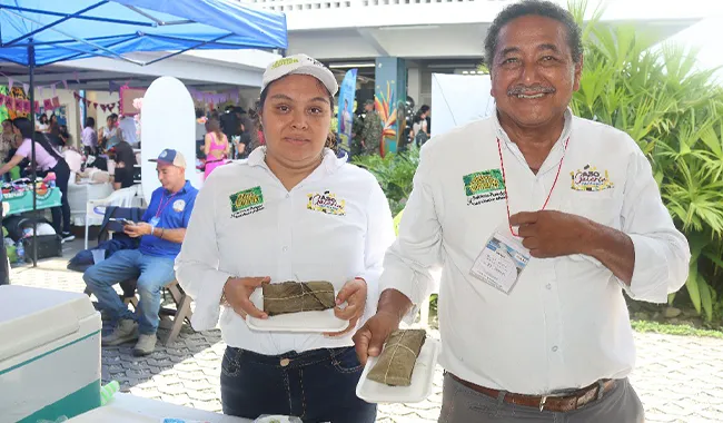 Participantes en la Feria UNIMINUTO Emprende 