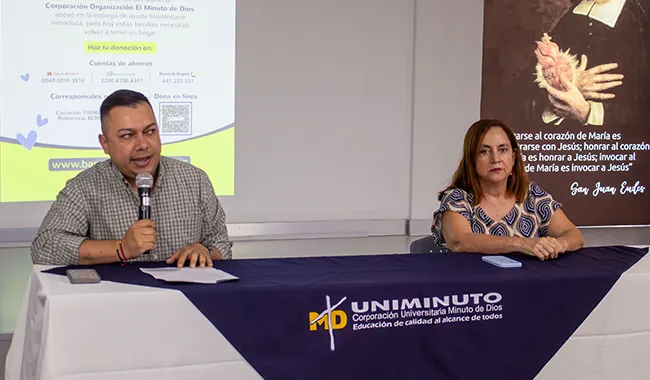 Giovani Bolaños, Director Regional Santanderes Corporación Organización El Minuto de Dios