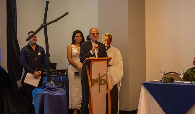 Padre Camilo Bernal, cjm, vicepresidente de la Corporación El Minuto de Dios.