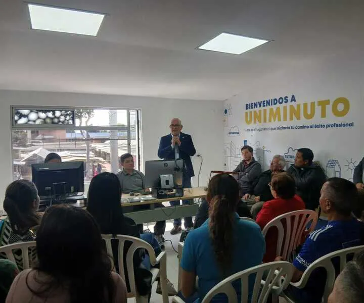 Palabras de apertura por el rector de UNIMINUTO Bogotá, Jefferson Arias.
