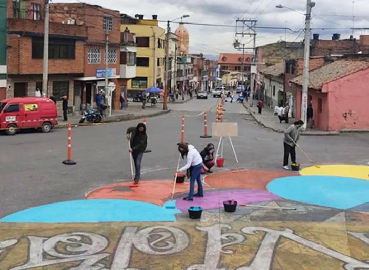 Las Cruces se vistió de arte callejero