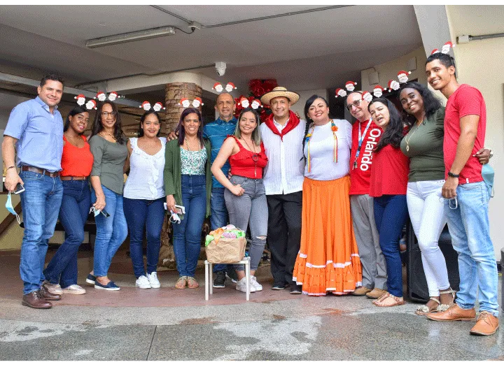 El Centro Regional Cali cerró la Novena navideña con un acto de reencuentro entre colaboradores.