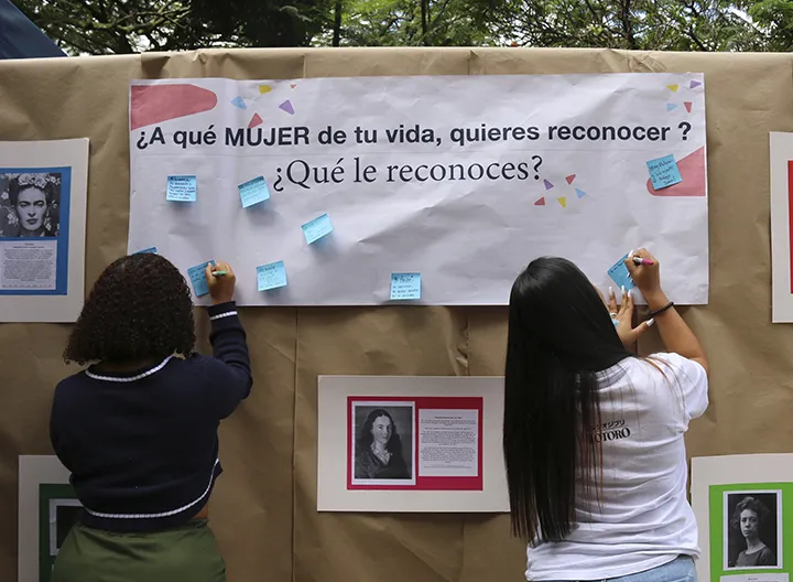 Diferentes expresiones conmemoraron El Día de la Mujer