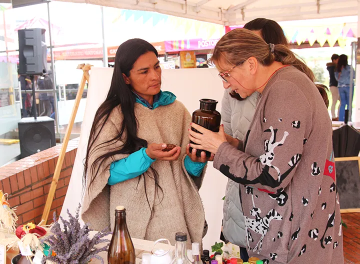 Muestra artesanal en Zipaquirá