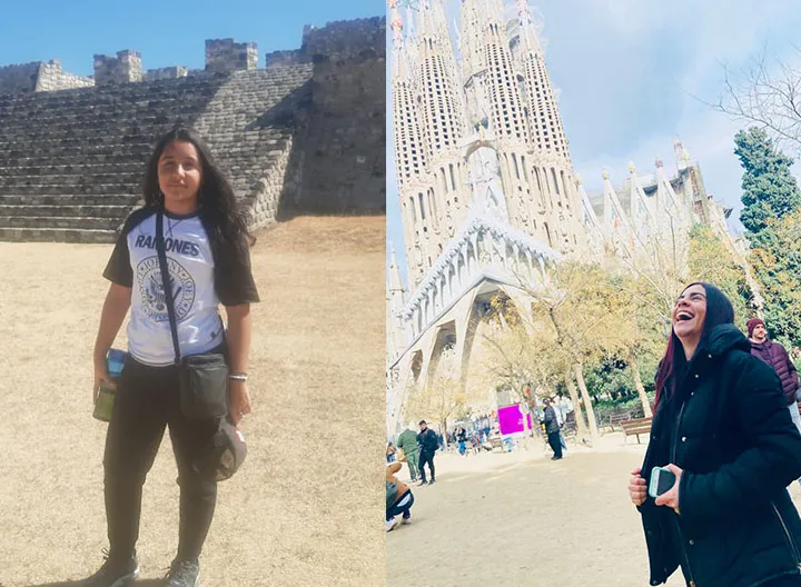 Estudiantes UNIMINUTO en Ciudad de México y Barcelona