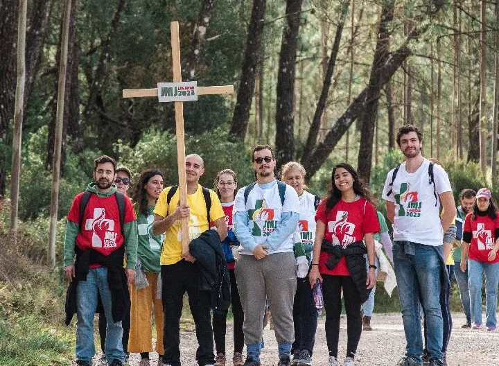 asistentes a la Jornada Mundial de la Juventud