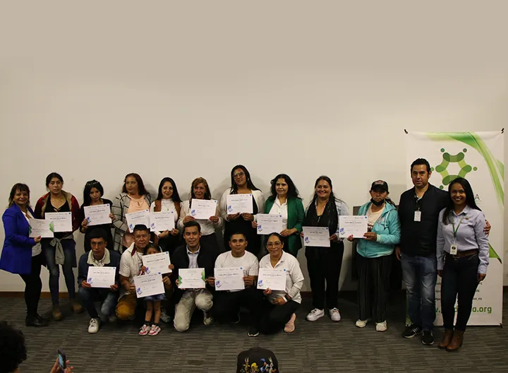 Graduados de Proyecto Alfabetización Digital.