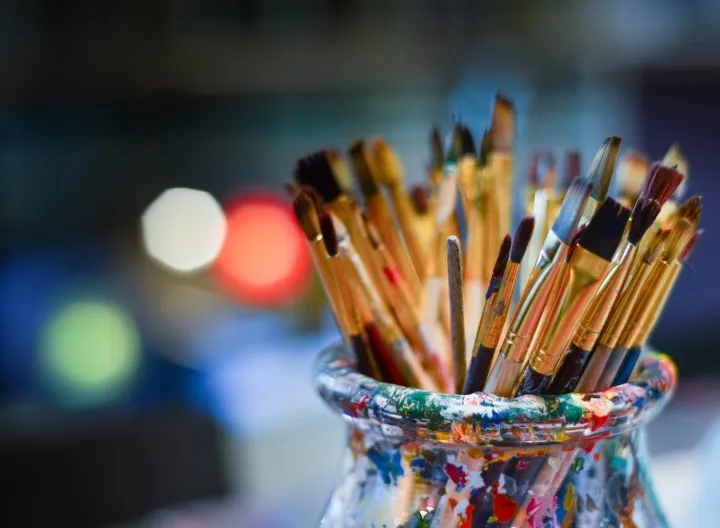 Pinceles de pintura